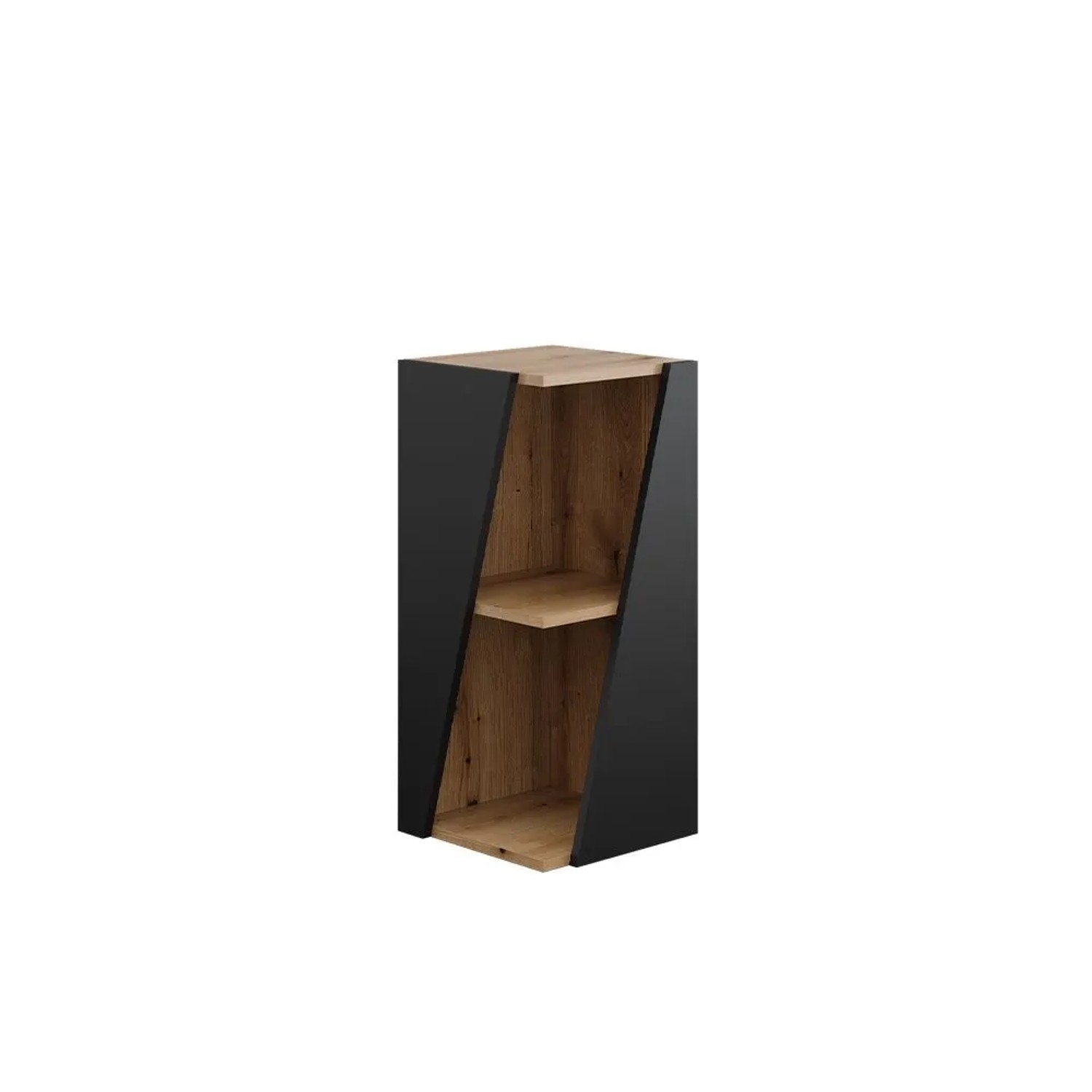 Vicco Midischrank Benno Anthrazit 32 x 71 mit Offenen Ablagen