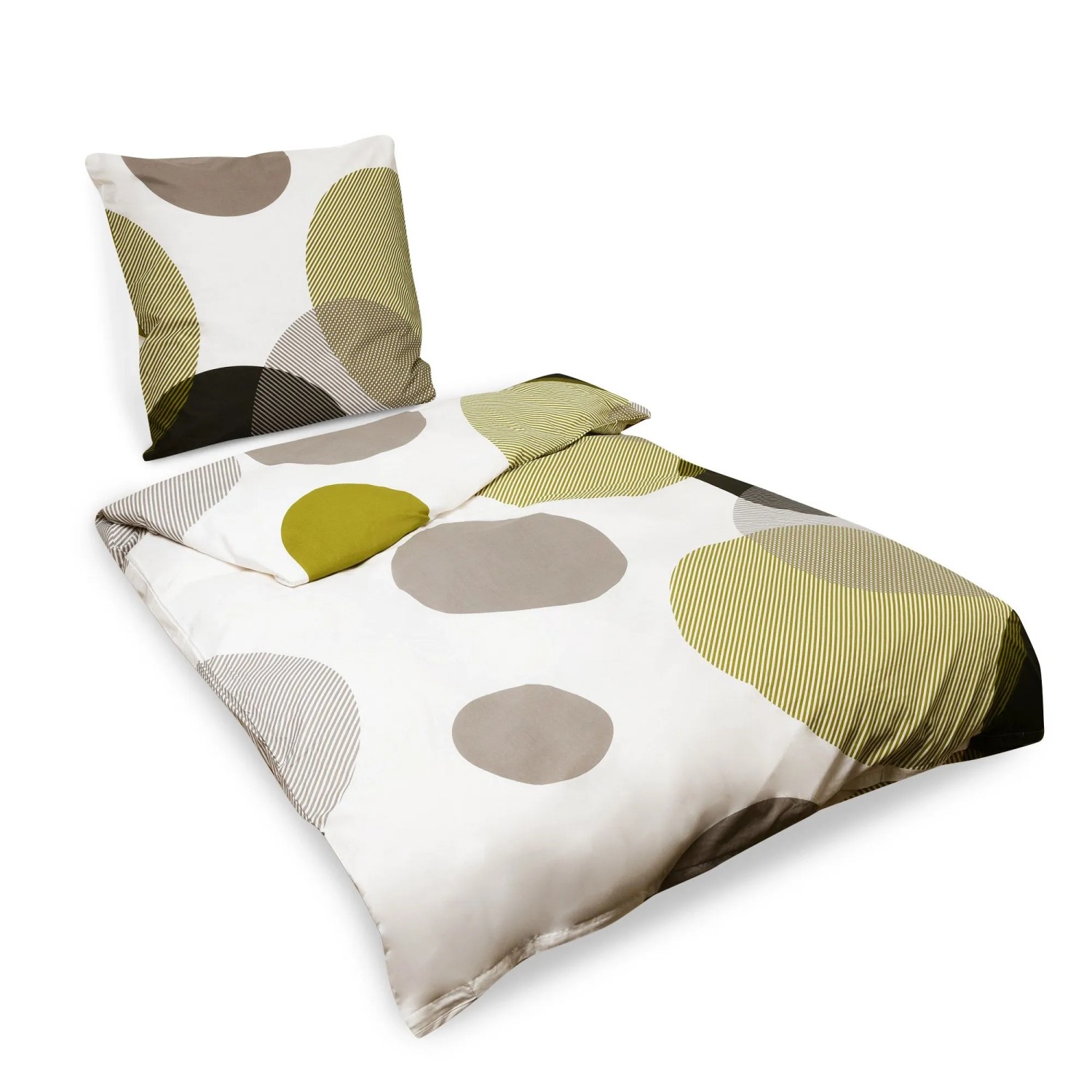 Beautissu 2tlg. Bettwäsche Bettbezug 155x220 & Kissenbezug 80x80 cm günstig online kaufen