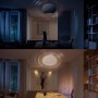 Philips Hue Flourish Tischleuchte, Weiß- & Farblicht, 1100 Lumen im Wohnraum.