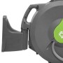 Geka Schlauchbox K25 Grau, automatische Wand-Schlauchbox mit Wandhalterung.