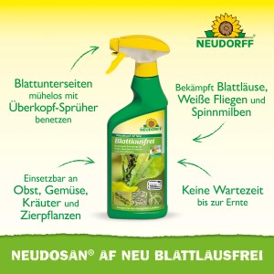 Neudorff Neudosan AF Neu Blattlausfrei 500ml Sprühflasche zur Schädlingsbekämpfung.