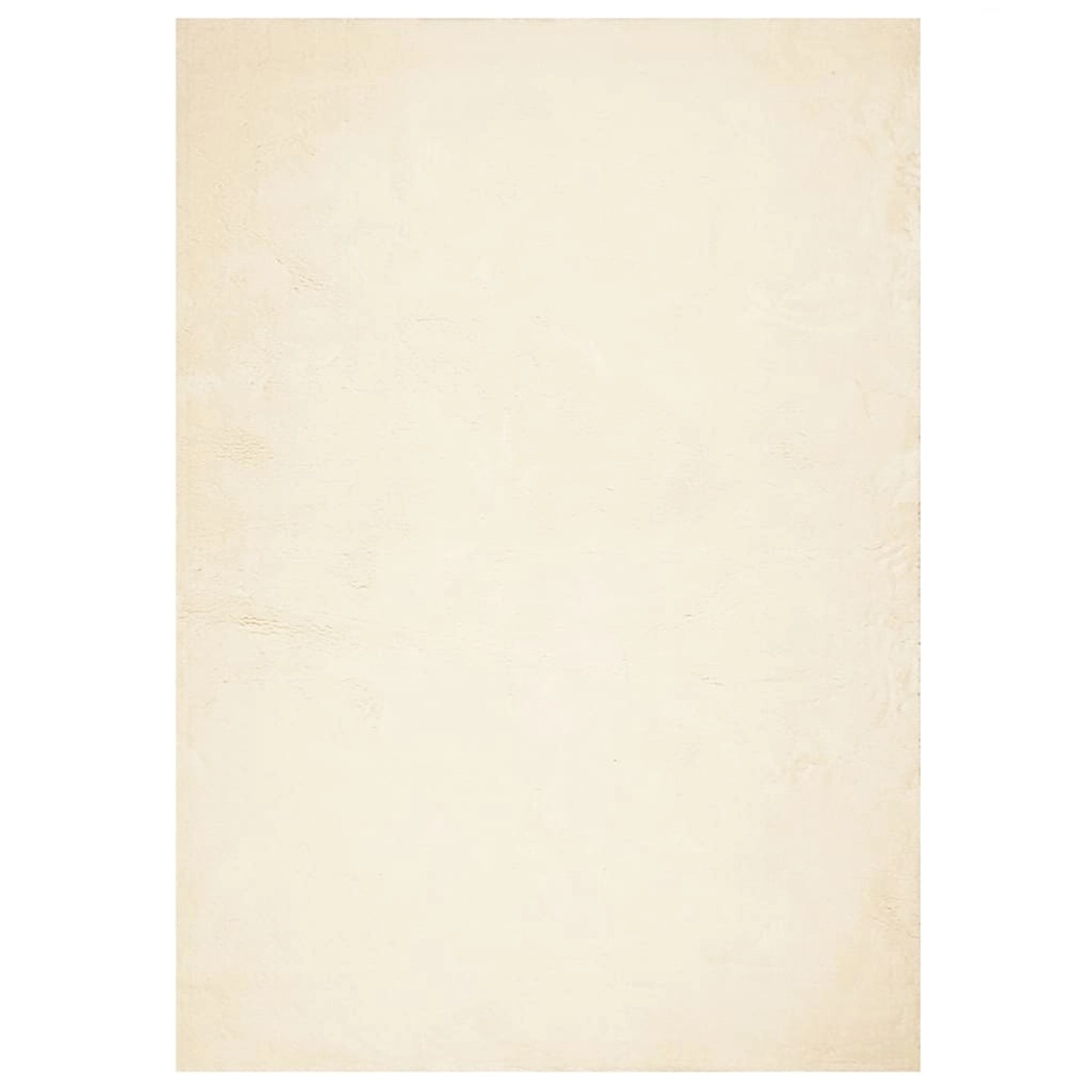vidaXL Teppich Huarte Kurzflor Weich Und Waschbar Creme 120x170 Cm 1935159 günstig online kaufen