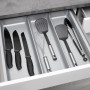 SOTECH ORGA-BOX-3 Multifunktionseinsatz Tiefe 473 mm Höhe 50,5 mm Silbergrau Schubladeneinsätze Breite 491 mm_4