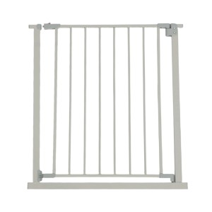 Relaxdays Treppenschutzgitter Eisen Kunststoff Grau Klemmbar 75 bis 80 cm 3 kg