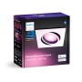 Verpackung des Philips Hue LED-Einbauspots Centura, eckig, weiß, mit Farblicht.