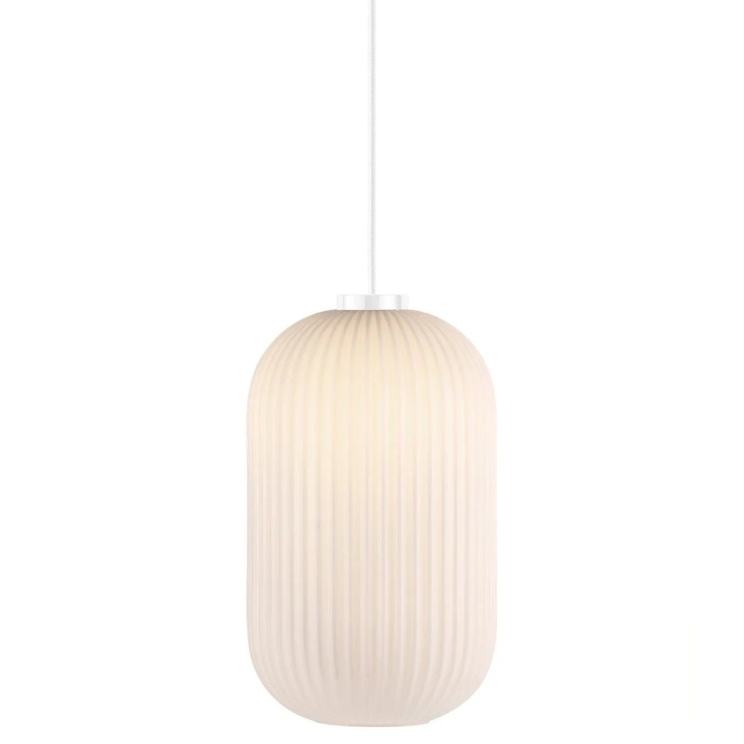 Nordlux Milford 20 Pendelleuchte Opal Weiss