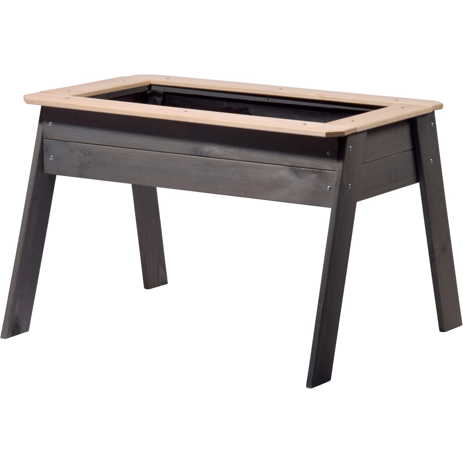 Dobar Minihochbeet 75 cm x 60 cm x 50 cm Anthrazit FSC®