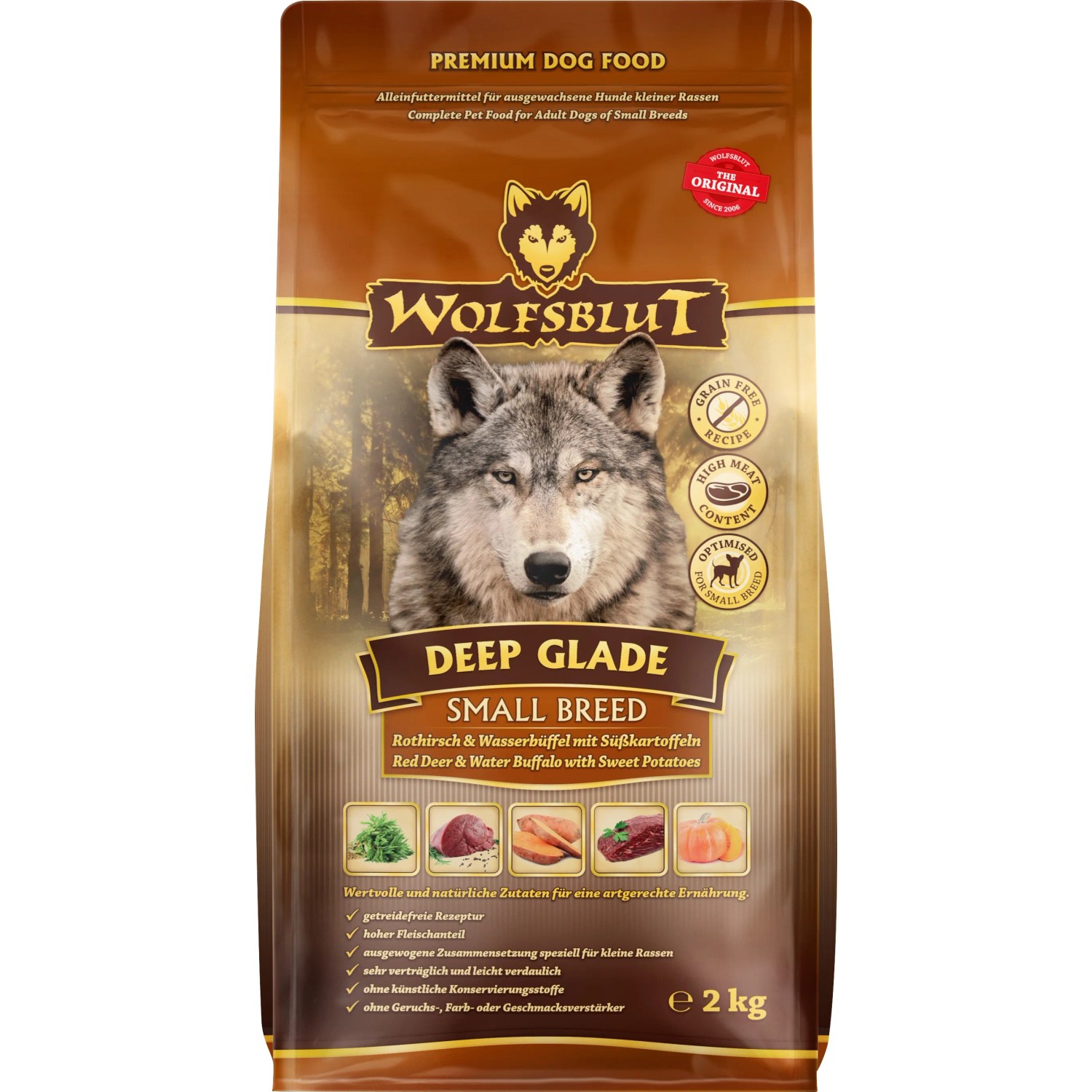 Wolfsblut Hunde-Trockenfutter kl. Rassen Adult Rothirsch & Wasserbffel  kaufen bei OBI