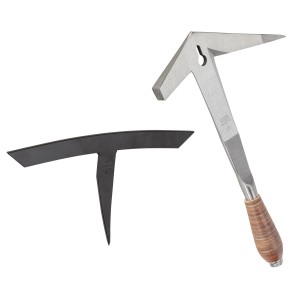 Picard x DACHKRONE Set 1 Picard Schieferhammer Nr. 207 R XL und Haubrücke Nr. 209 Gebogen