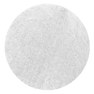 Apa Polierhaube 2er Set Frottee für Poliermaschinen in Weiß.