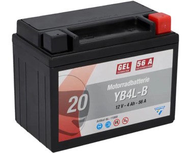 Cartec GEL Batterie YB4L-B 4 Ah 56 A kaufen bei OBI
