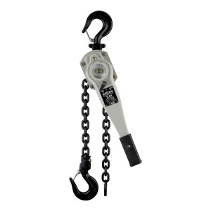 Wiltec Hebelzug 3t mit Kettenzug und 360° Griff. Hebezeug mit zwei Haken.