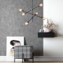Newroom Vliestapete Zeno Silber Unifarbe Modern Strukturiert FSC®_5