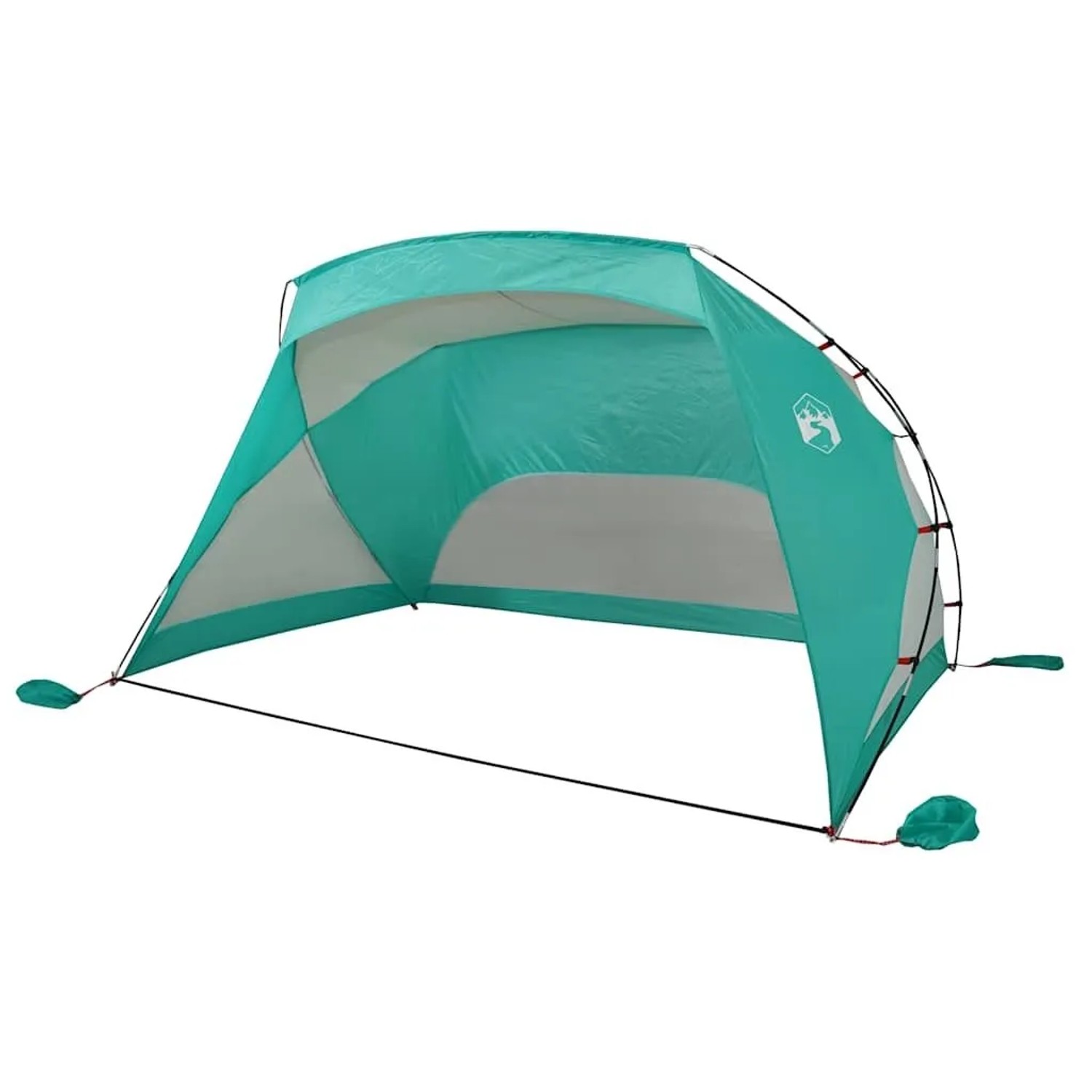 vidaXL Strandzelt Meergrün 274x178x170/148 cm 185T Polyester 94404 günstig online kaufen