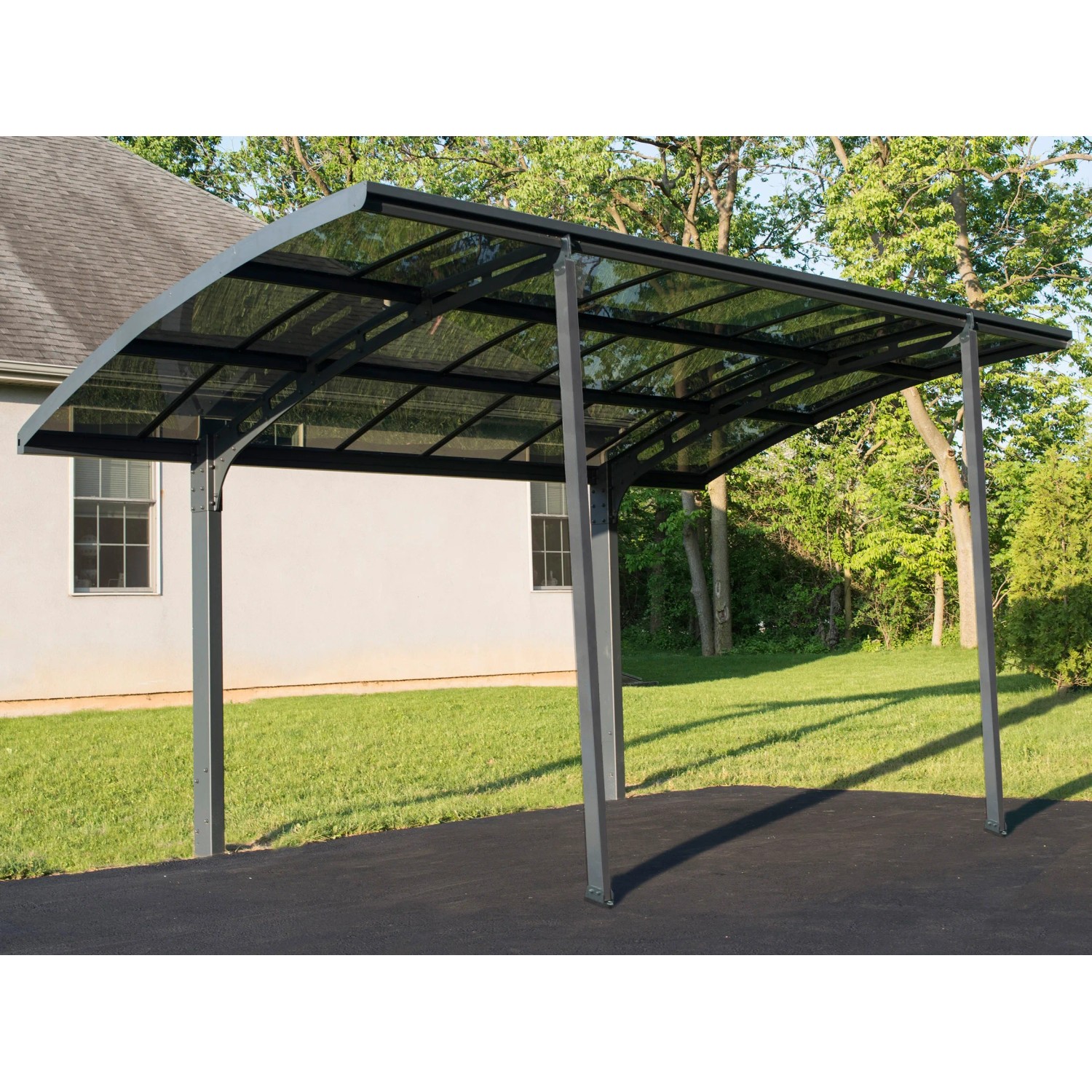 Palram Carport Arizona Extra Kit: Zusätzliche Pfosten für erhöhte Schneelast.