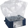Wenko Vakuum Soft Box Air L Blau für textile Aufbewahrung mit Vakuum-Tasche.