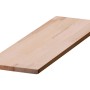 Unbehandelte Leimholzplatte Buche, 80x60x1,8 cm, für Regalböden und Möbelbau.