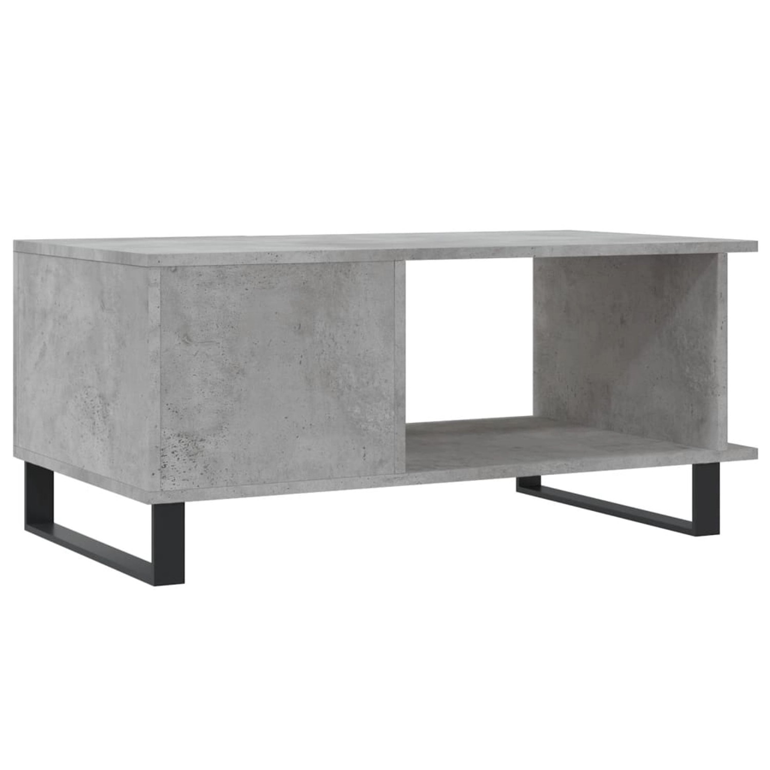 vidaXL Couchtisch Betongrau 90x50x40 cm Holzwerkstoff Modell 12 günstig online kaufen