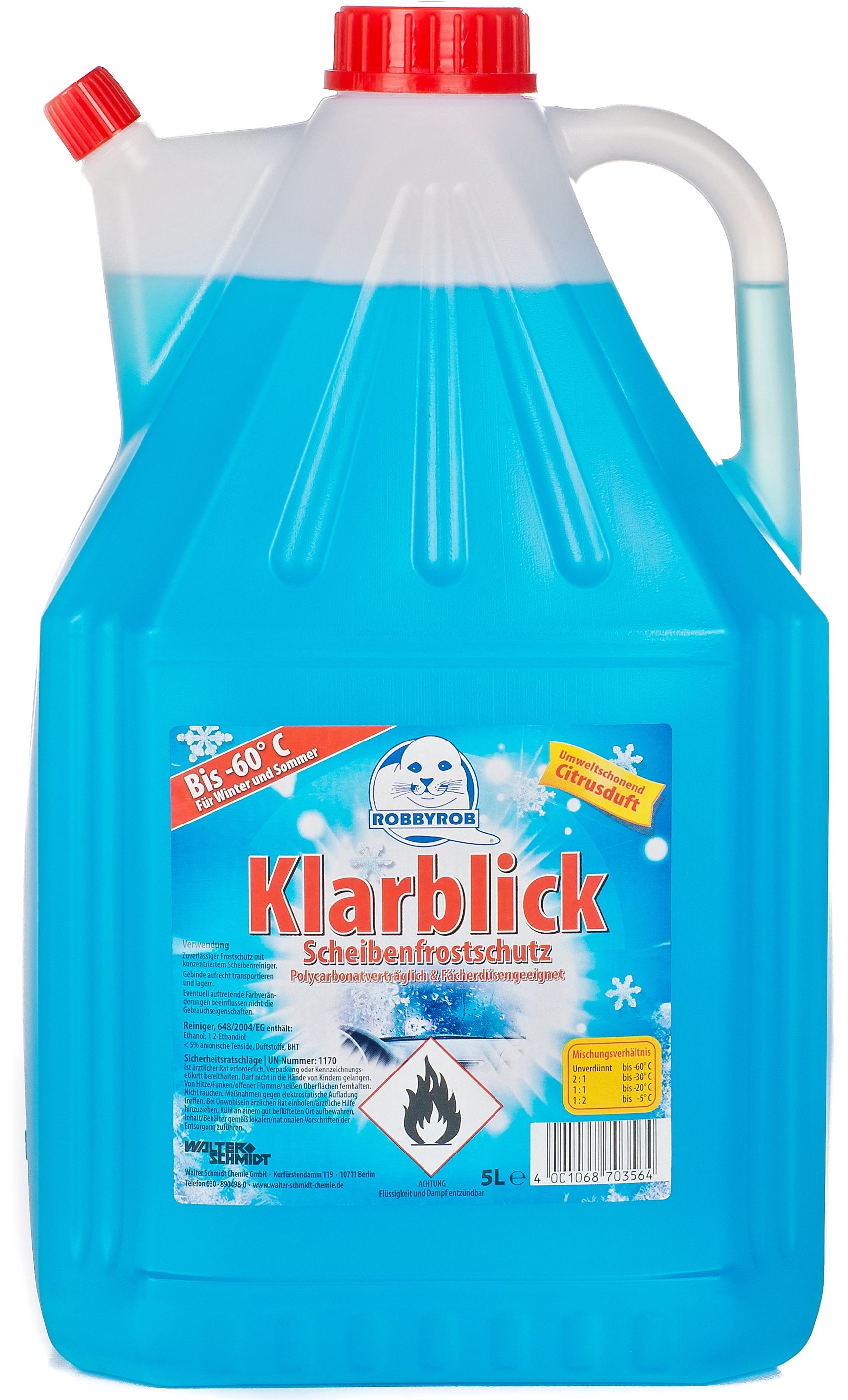 Scheiben-Frostschutz Konzentrat -40°C 1L - KOKA Shop