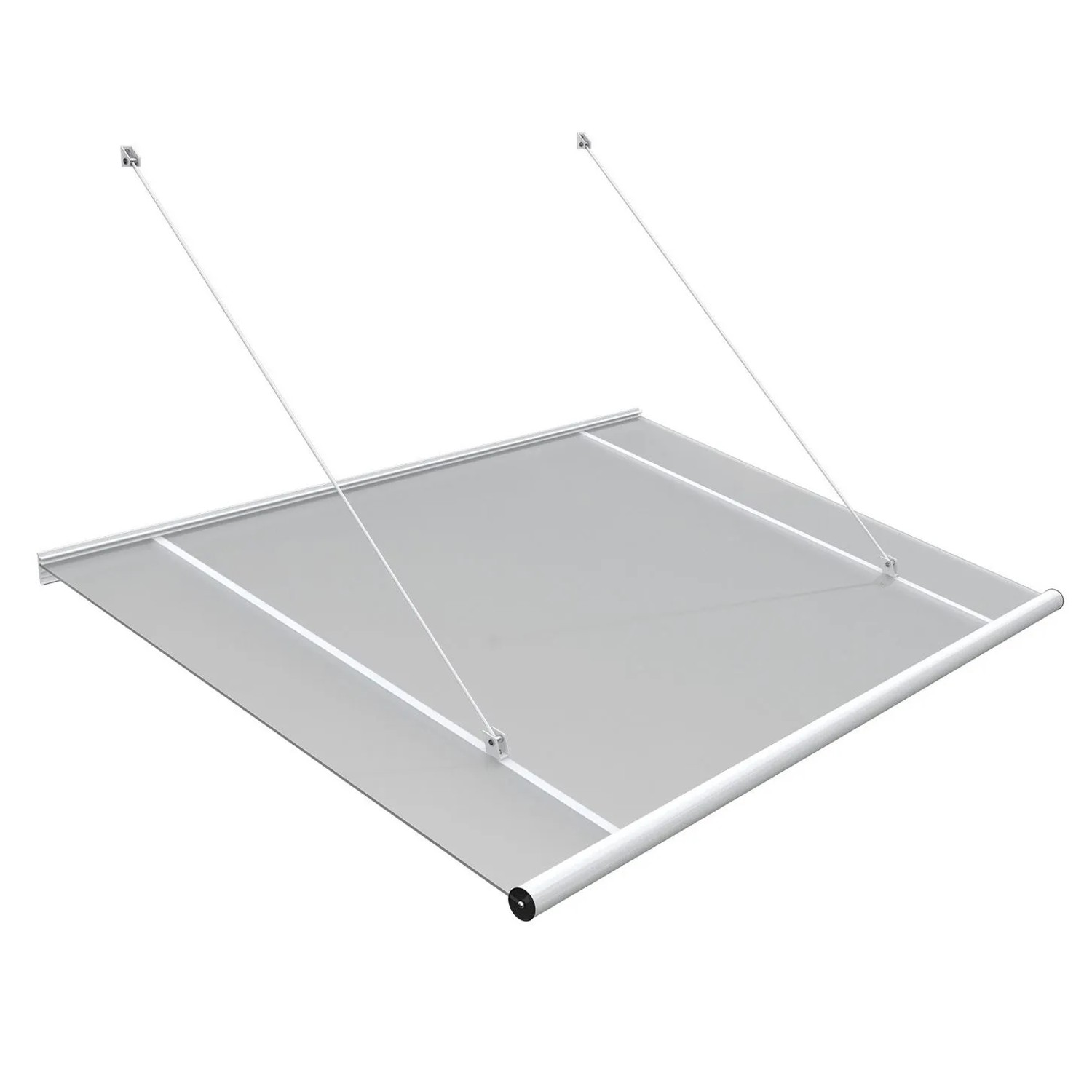 Roro Vordach V155 Weiß 151,5 cm x 97 cm x 85,5 cm