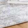 Moderner MeGusta Kurzflor Teppich Clara in Taupe (120x170 cm) mit Used-Look und 3D-Effekt.