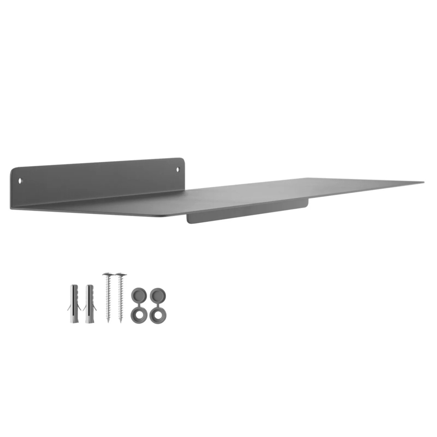 Thumbnail - SOTECH Design Wandregal HOVER-VI 450 x 130 x 60 mm Anthrazit für Wandmontage