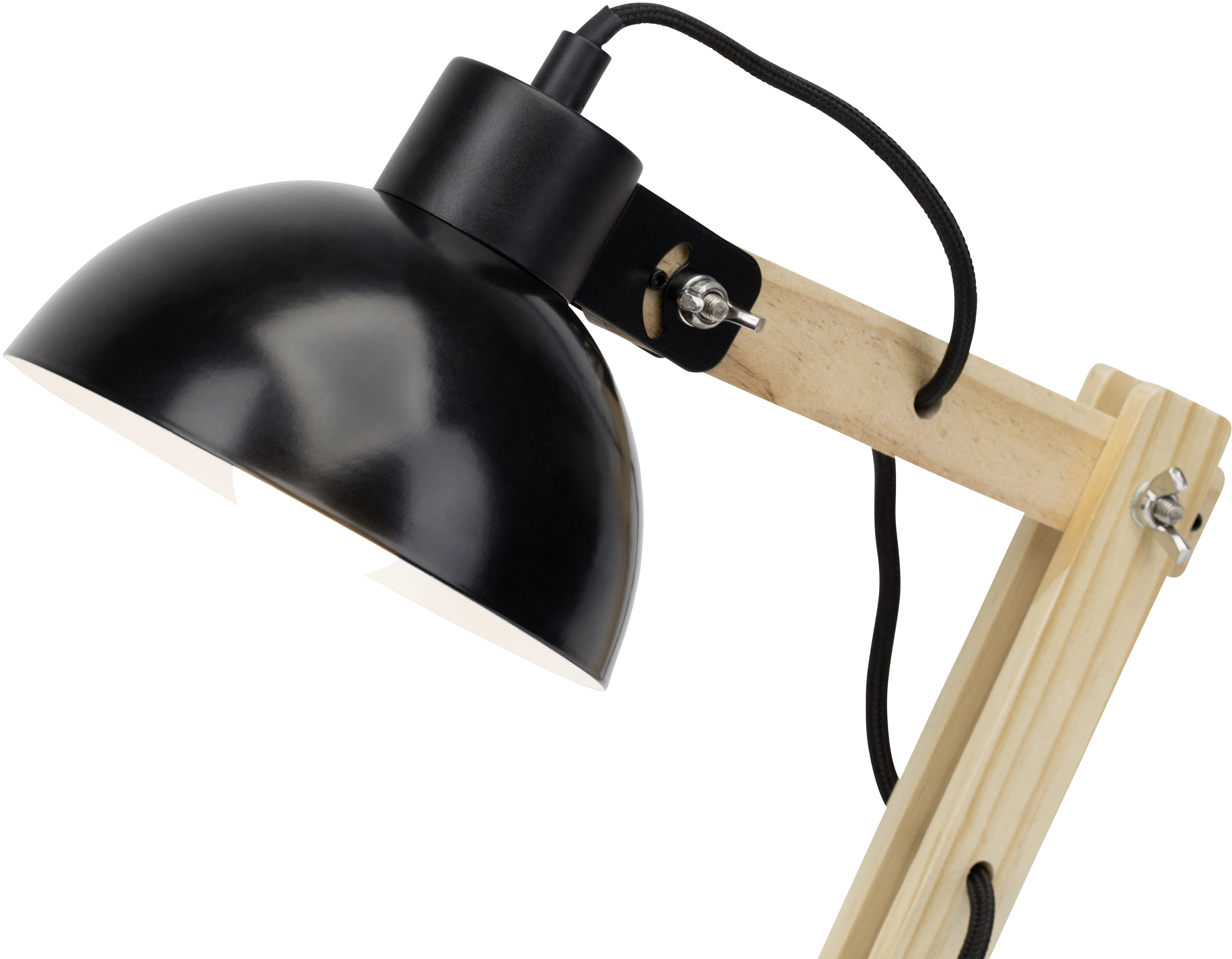 Brilliant Tischlampe Moda E27 Schwarz cm bei 41,5 OBI kaufen