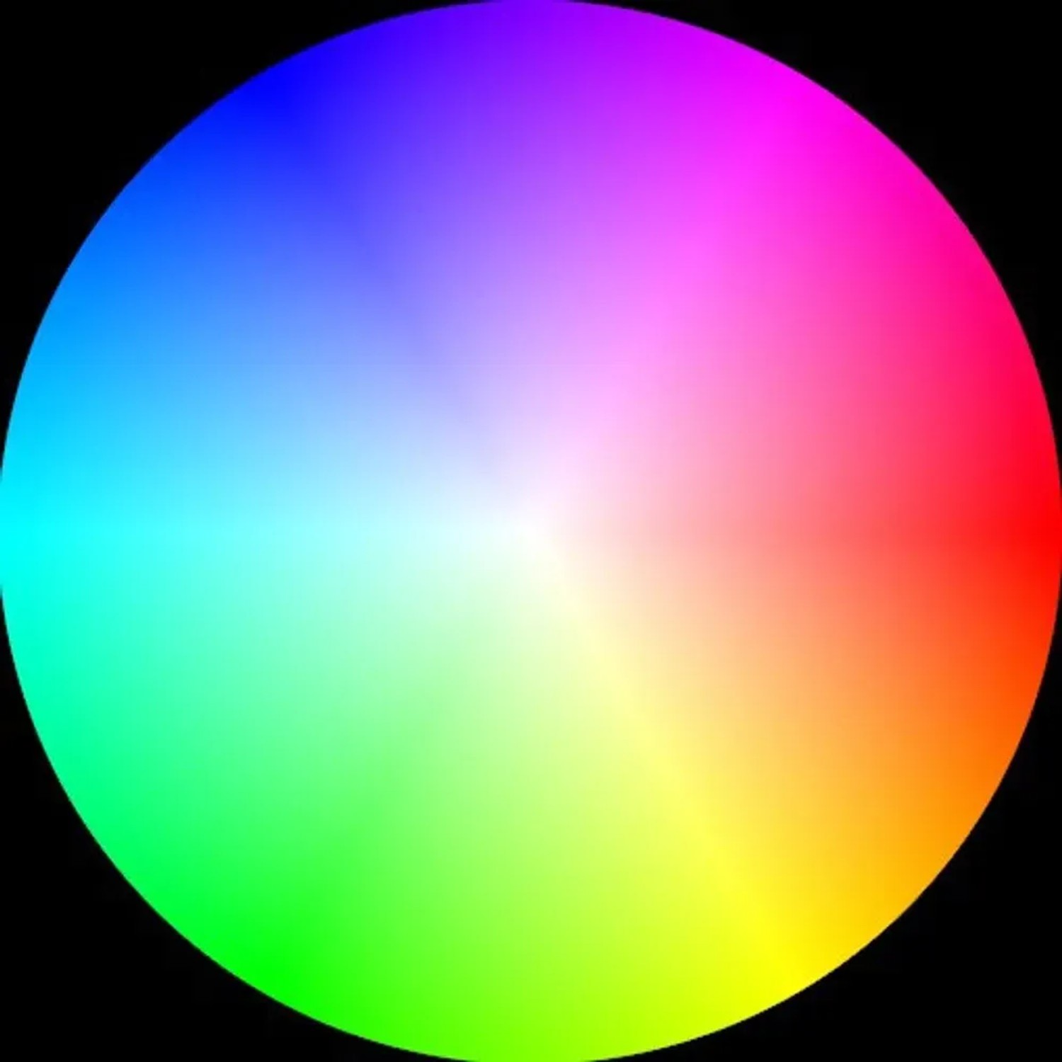 Farbkreis für Heissner WIFI-RGB-Controller SMART LIGHT zur Teichbeleuchtung.