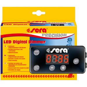 Sera Aquarium LED-Digital-Dimmer in OVP. Steuert LED Beleuchtung, simuliert Sonnenaufgang und Wolken.