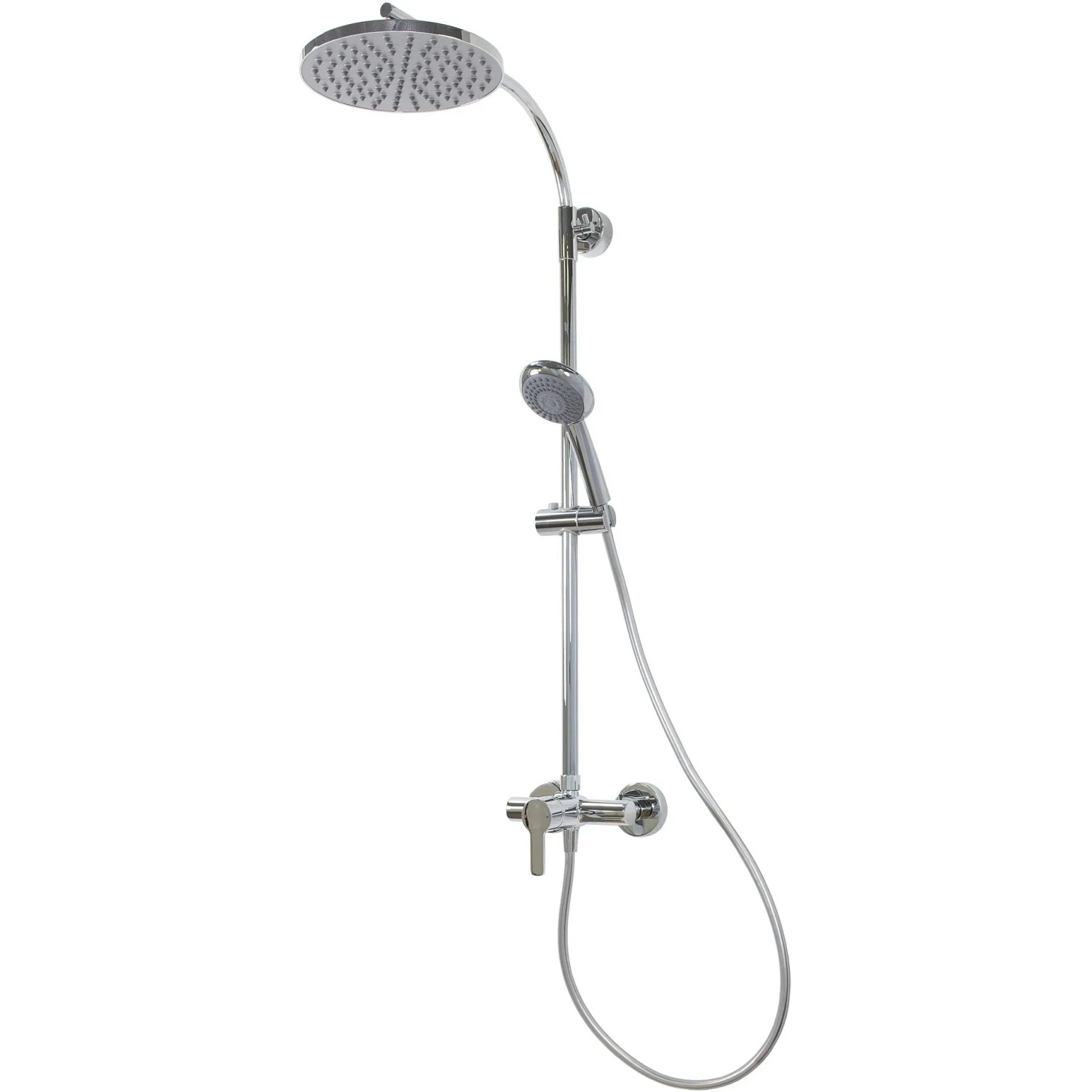 Breuer Duscharmatur Aquamaxx 320 mit Einhebelmischer runde Kopfbrause