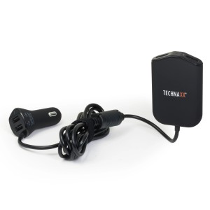 Technaxx Autoladegerät TE14 für 4 USB Geräte, KFZ Ladegerät für die Innenausstattung.