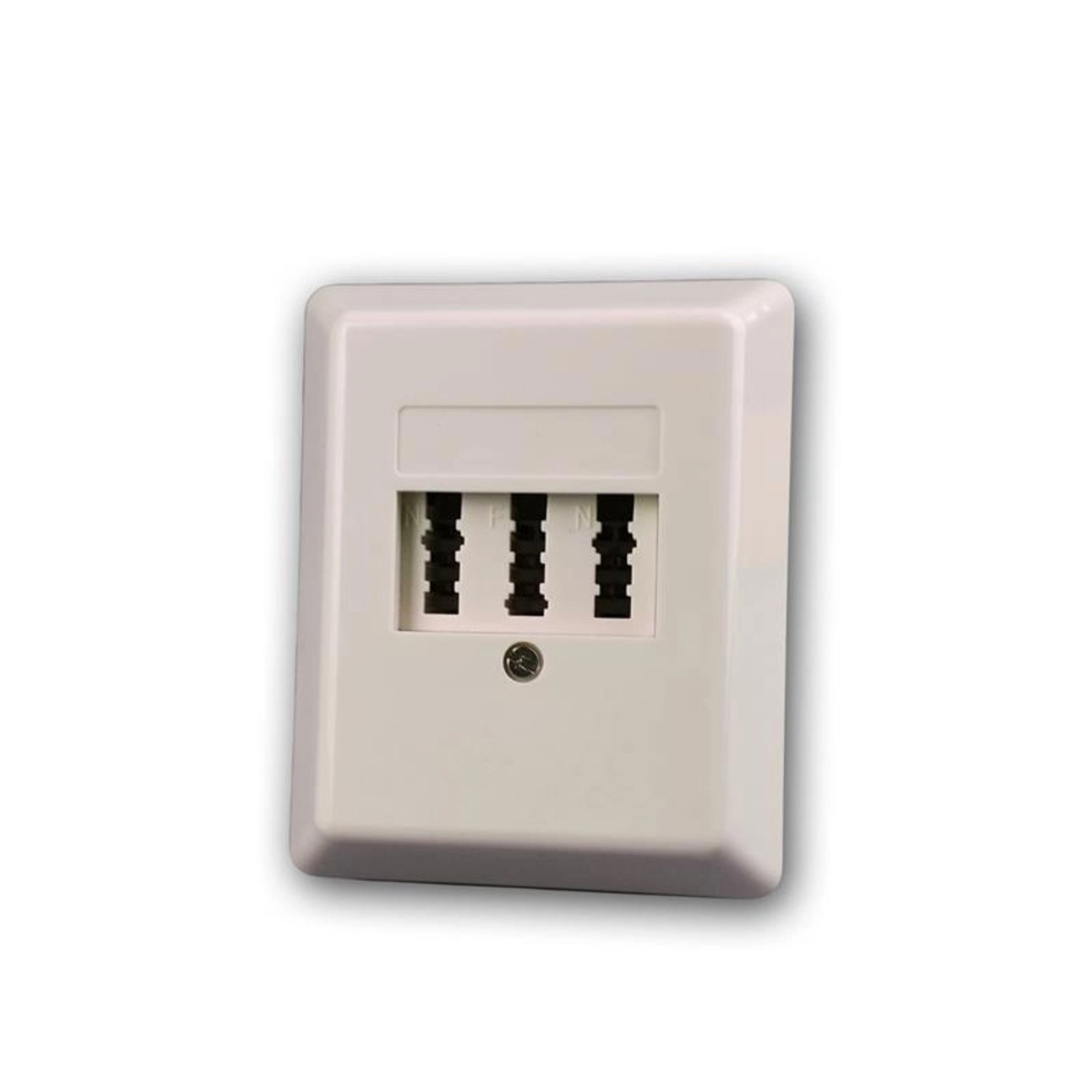 Goobay TAE Aufputzdose NFN Beige Telefonsteckdose günstig online kaufen