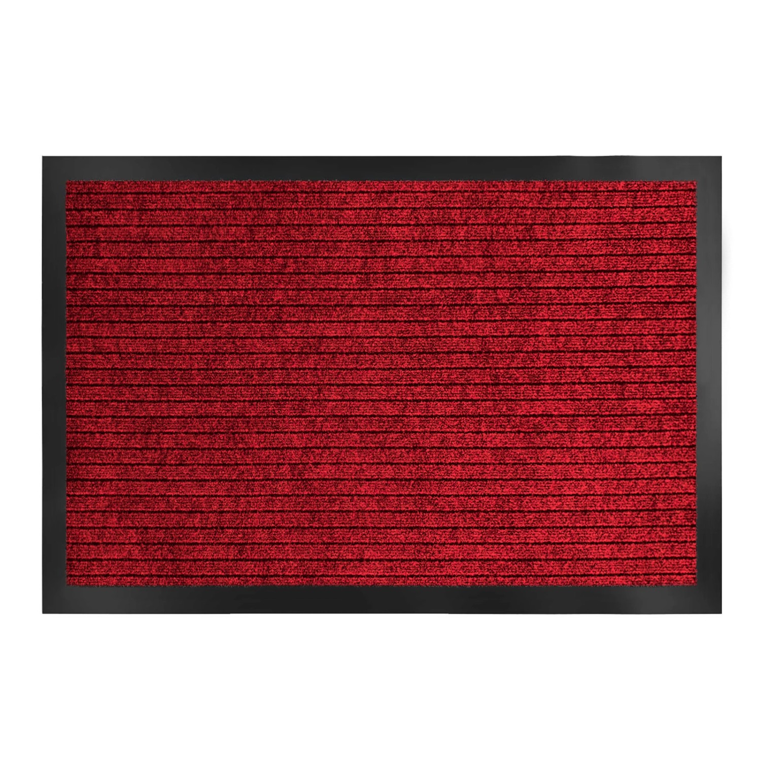 KARAT Schmutzfangmatte Dura Rutschfeste Türmatte Rot 50 x 80 cm günstig online kaufen