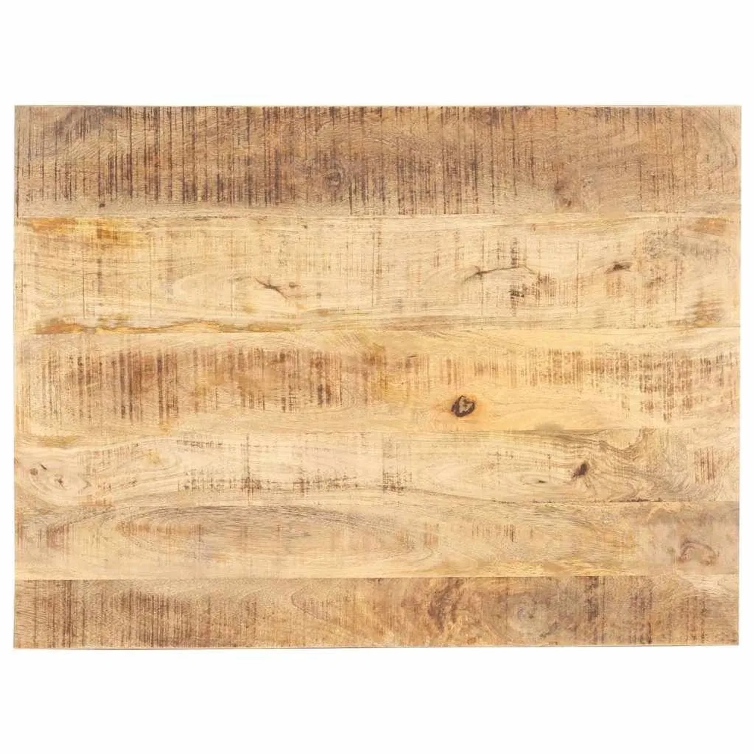 vidaXL Tischplatte Massivholz Mango 15-16 mm 90x70 cm 286018