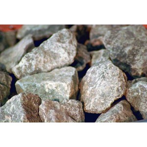 Diabassteine für Karibu Saunaofen Bio, 18 kg, grau