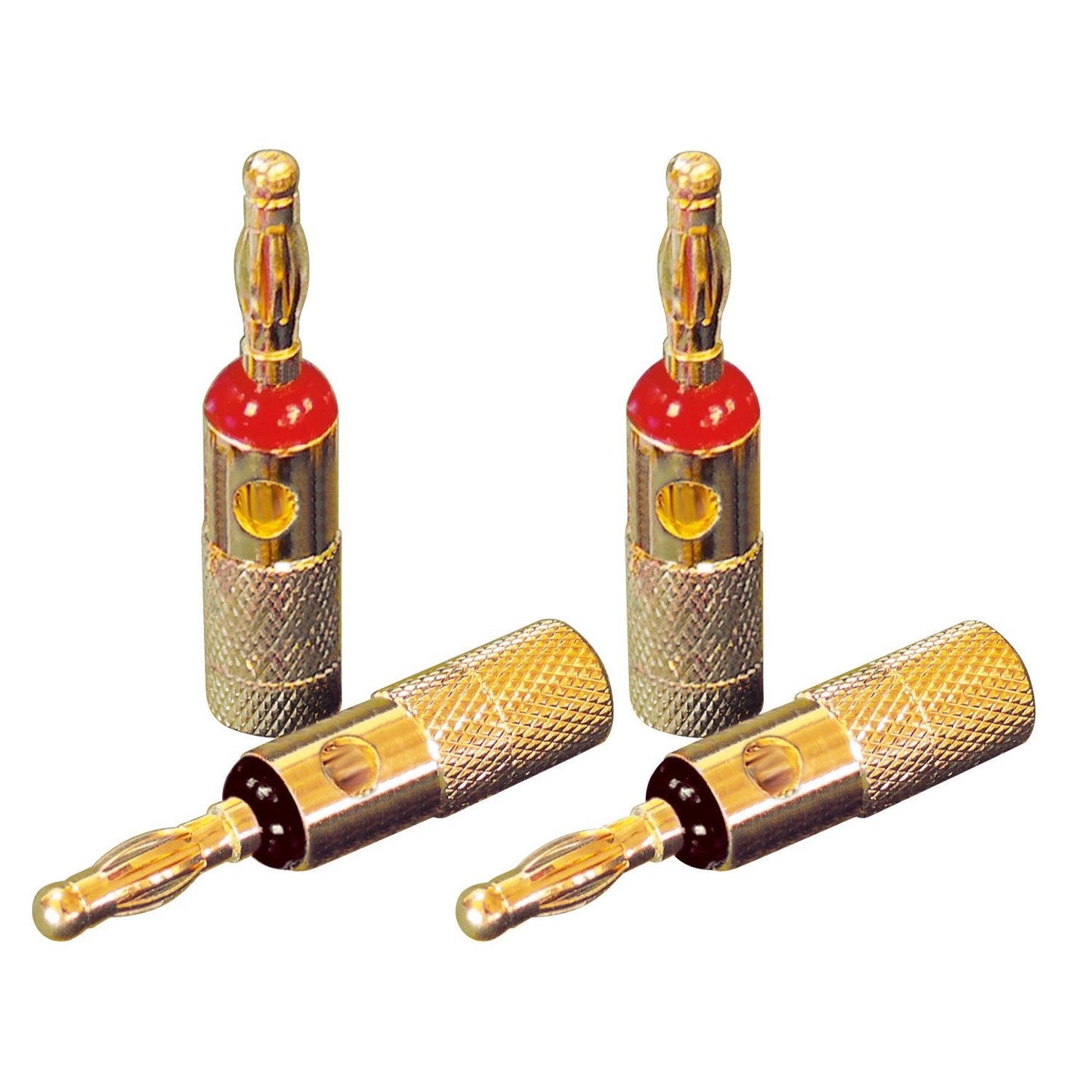 Thumbnail - Dynavox Bananenstecker Vergoldet 4 Stück