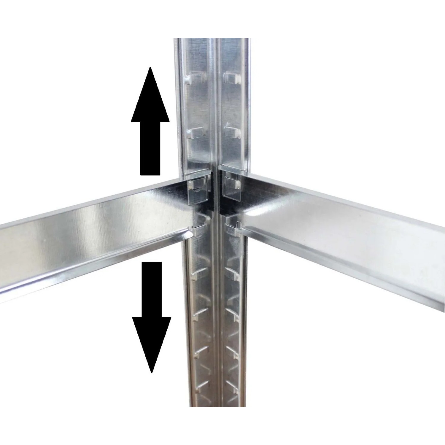 TRUTZHOLM Steckregal 180x90x30 cm 2er Set Schwerlastregal 875kg_6