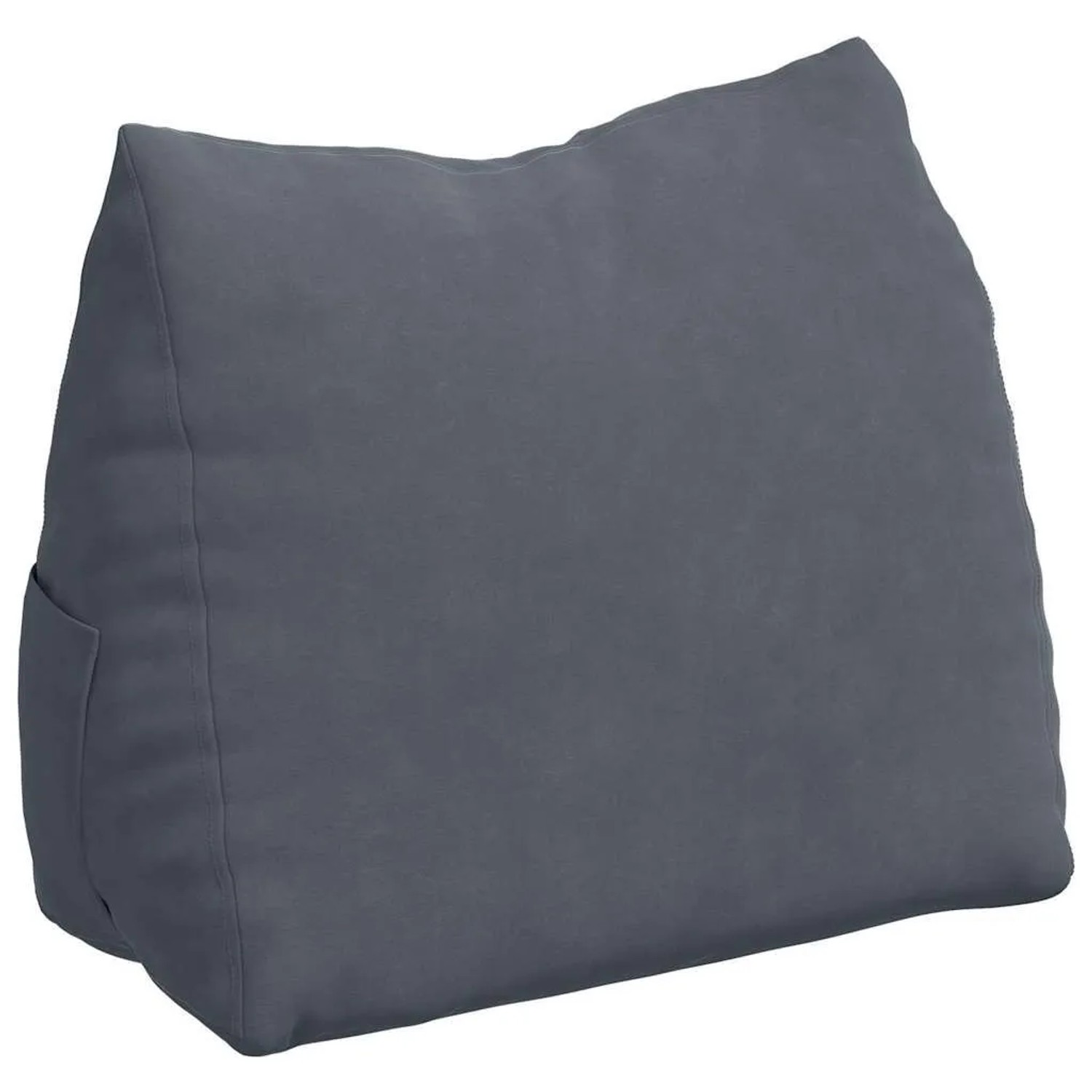 vidaXL Rückenkissen Dunkelgrau 45 x 20 x 35 cm Cordstoff 42015020