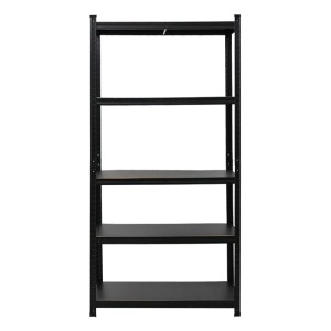 Schwerlastregal Set, 4x PROREGAL Ragnar, 180x90x40 cm, mattschwarz, mit 5 MDF-Böden, je 100 kg Fachlast.