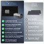 Vergleich Anker SOLIX Balkonkraftwerk: Solarbank 3 Pro, Module, Wechselrichter. Vorteile: Garantie, Effizienz, 24/7 Support.