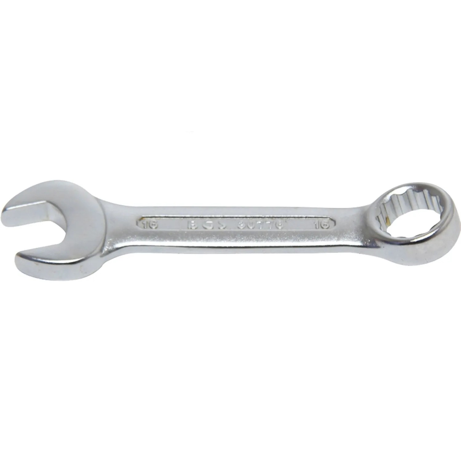 BGS Maul Ringschlüssel Extra Kurz SW 16 Mm 30776