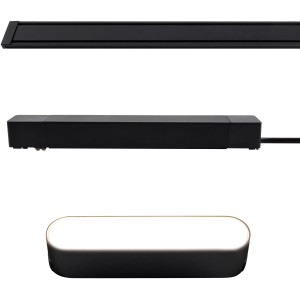 Brilliant LED-Schienensystem Basis-Set Click & Shine mit Schiene, Netzteil und Spot.