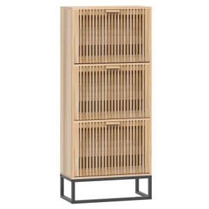 vidaXL Schuhschrank 52x25x120 cm Holzwerkstoff 352129