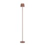 EGLO LED Akku Stehlampe MANNERA-L in Rostbraun, kabellos und dimmbar.