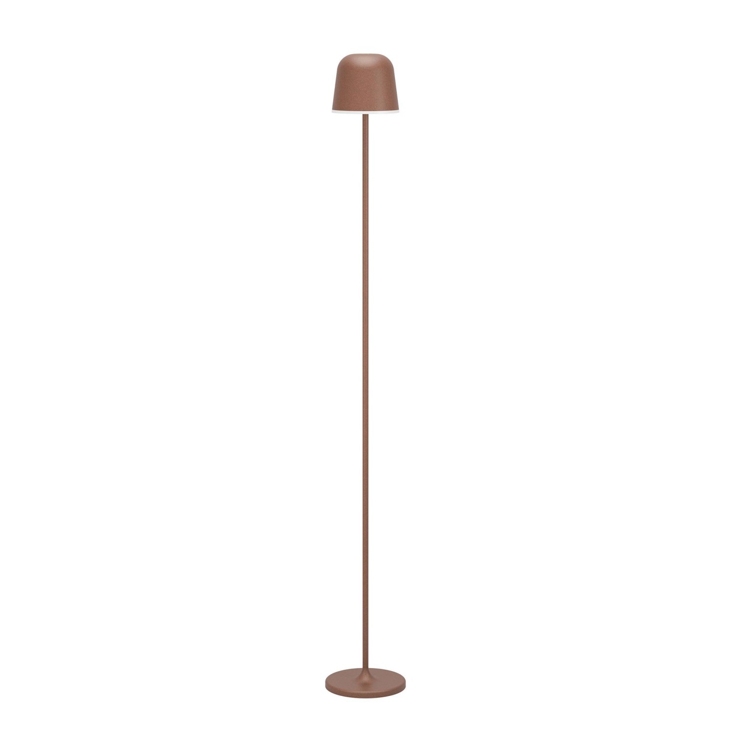 EGLO LED Akku Stehlampe MANNERA-L kabellose Touchdimmer Rostbraun IP54 günstig online kaufen