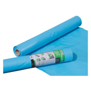 Icutec Dampfsperre, 100 m², blaue Folie auf Rolle für Dämmstoffzubehör.