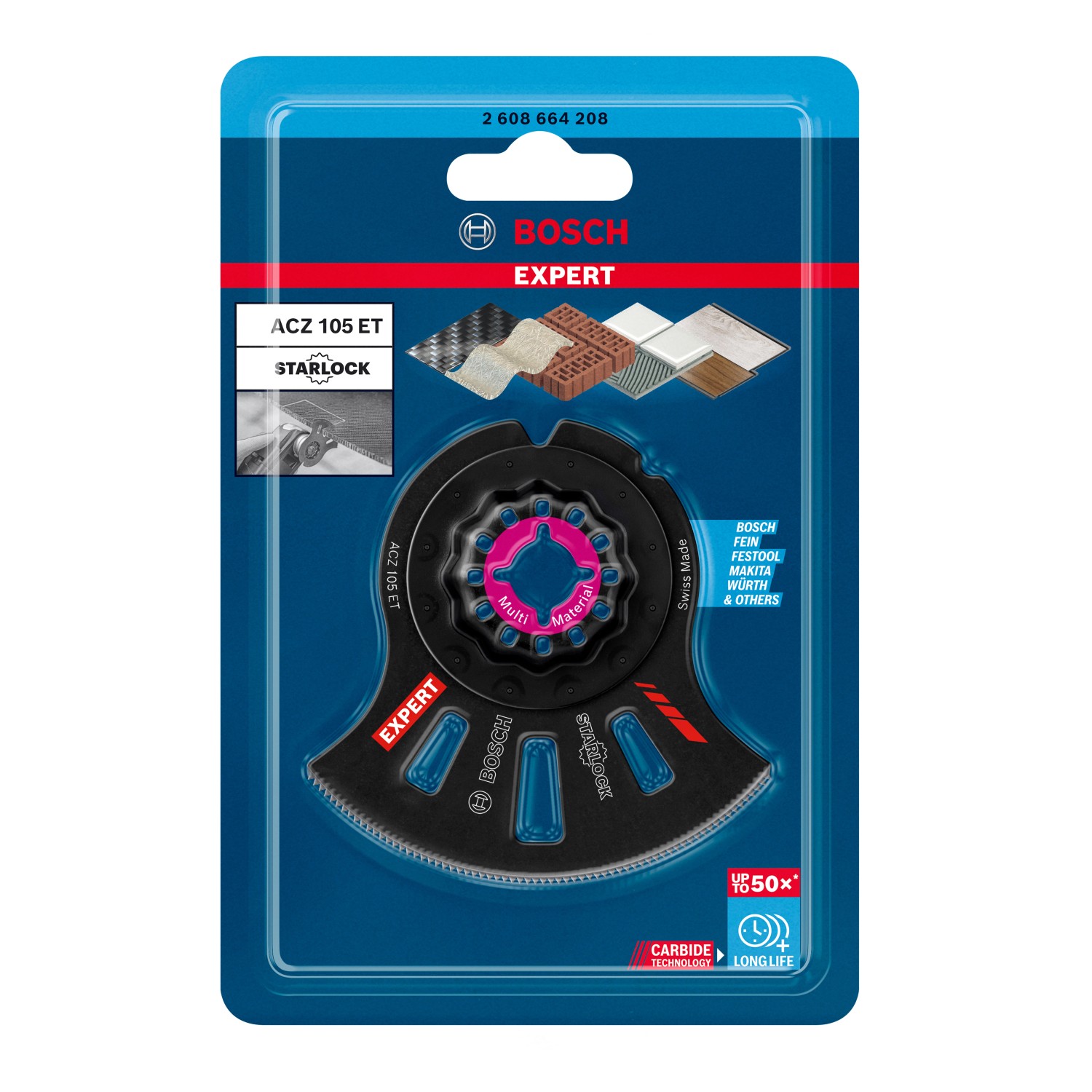 Bosch Expert Segmentsägeblatt ACZ 105 ET MultiMaterial