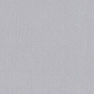 Helle, graue Vliestapete mit feinen, vertikalen Streifen. Dekorative Tapete für Büro und Schlafzimmer.