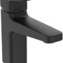 Ideal Standard Ceraplan Waschtischarmatur, Schwarz Matt, ohne Ablaufgarnitur.