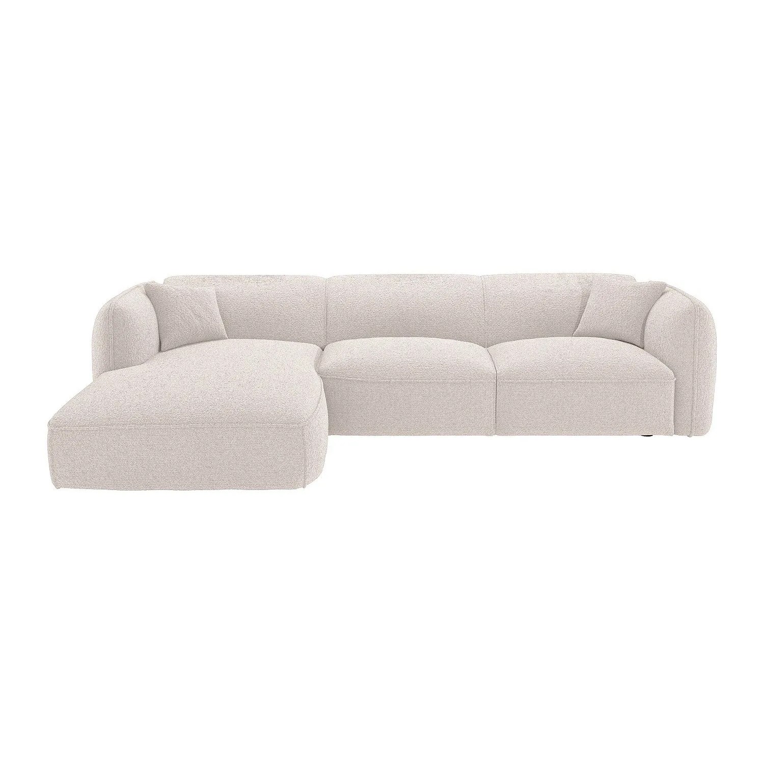 Vente-unique Sofa Ohne Schlafmöglichkeit Camilio Beige 272 cm